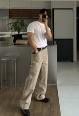 Hidden Air Mesh Muscle Fit Short Sleeve Ties
