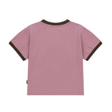 Unicorn Ringer Crop T-Shirt_WhitePurrfect Peace Ringer Crop T-Shirt_Pink
