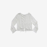 [NONCODE] VITIO See-Through Knitwear