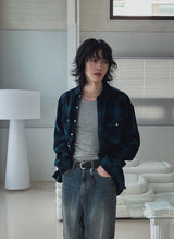 Bully western checked shirt