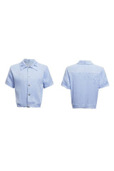 Textured Short Sleeve Shirt