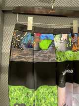 Comics Black Block Trousers(Female)