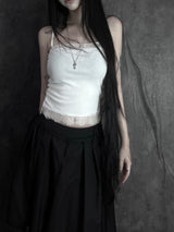 gloy lace sleeveless (2color)