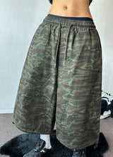Open Pocket Cargo Military Two-Style Rope Bermuda Shorts 2color