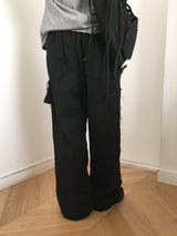 Penf Carpenter Damaged Wide Cotton Pants