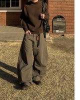 OVRUNE Panel Curved Cotton Pants