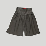 V-YOKE GATHERED PANTS