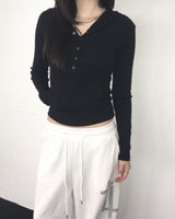 Cross stud jogger pants