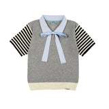 Marie Knit Polo Shirt Shortsleeve - Size 2