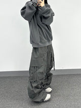 shirring strap cargo pants