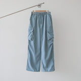 THIN WIDE CARGO PANTS 
