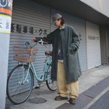 WT アギンピグメントケーションロングパディングパーカー