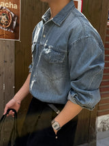 Teide denim shirt