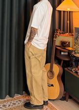[ VIR Style Original ] Damage Canvas Carpenter Pants 4COLOR