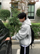 Taper Daily Cotton Double Weave Overfit Hoodie