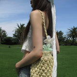pine rattan bag