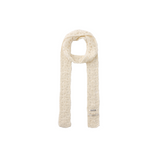 handmade crochet muffler - ivory      