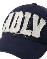 25FW ADLV アップリケエンボボールキャップ