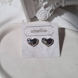 Olivia Heart Piercing - Silver