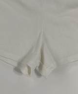 ヒニットローライズショーツ (white)