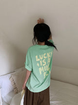 [unisex] ミュグ オーバーフィット プリンティング ショート スリーブ ティー