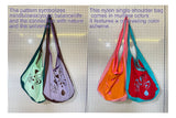 UnsocialNight original literary retro versatile casual illustration printed one-shoulder cross-body bag for women