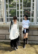 DRAPE SHIRRING T-SHIRTS