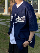 base ball Mesh short sleeves 3C