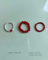 Cherry Ring Set (3 piece)