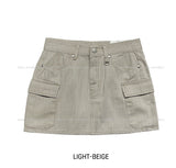 Dring Cargo Pocket Mini Skirt