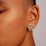 【W0dd Bangkok】W0dd Logo Earrings/ ブラケットイヤリング