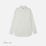 ASCLO モダンストライプロングシャツ (2color)