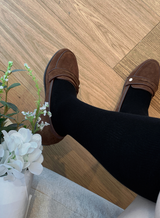 Love In 1006 Gold Ball Formal Loafers 