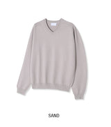 Ruin Shoulder Line V-Neck Knit