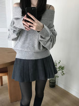 クロエウールプリーツスカート (3 colors)