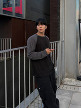 Slub raglan long sleeve