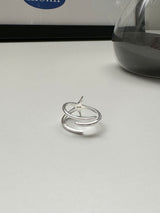 [92.5silver] Starfish ring