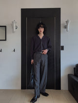 Kelnan Stripe Belt Slacks