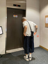 カラーリネン半袖ニット 4C