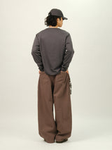 AND Pin-tuck Balloon Pants