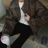 ASCLO Leather Work Jacket (3color)
