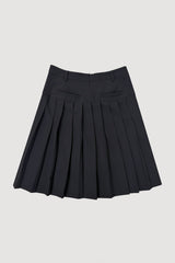 PLEATED MIDI SKIRT