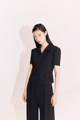 NO.19 PANTS - BLACK
