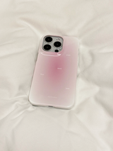 cheek hard case-peach