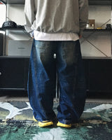DVディープウォッシングカットデニムパンツ (1C)