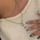 Link Pierce Balls Necklace