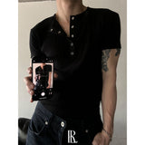 [S/S] High ribbed henry neck half knit(3color)