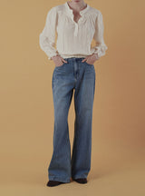 Gleam denim pants