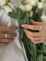 Lisa ring (silver) *1PCS