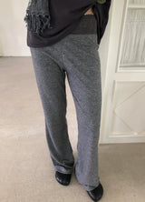 レース バンド ブーツカット パンツ(2c)